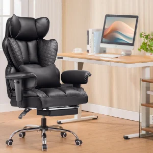 Leather Ergonomic Office Chair