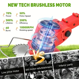 Cordless weed trimmer
