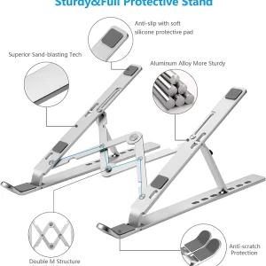 Foldable Aluminum Laptop Stand
