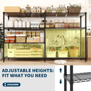 Heavy Duty Storage Shelves 4/5 Tiers