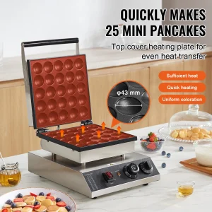 Electric Waffle  and Mini Pancake Maker