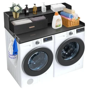 Washer Dryer Countertop w/ Drawer Shelf