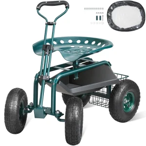 Garden Cart Rolling Scooter